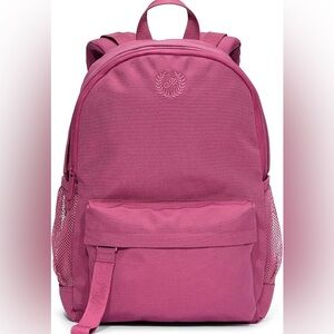 Victoria's Secret PINK Ivy Classic Canvas Backpack Red Violet